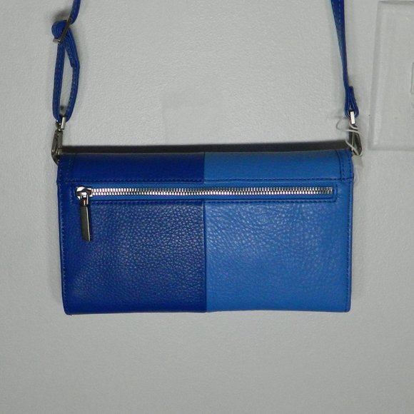 Hammitt $395 AJ Crossbody Clutch Oasis Blue NWT! - Picture 7 of 7